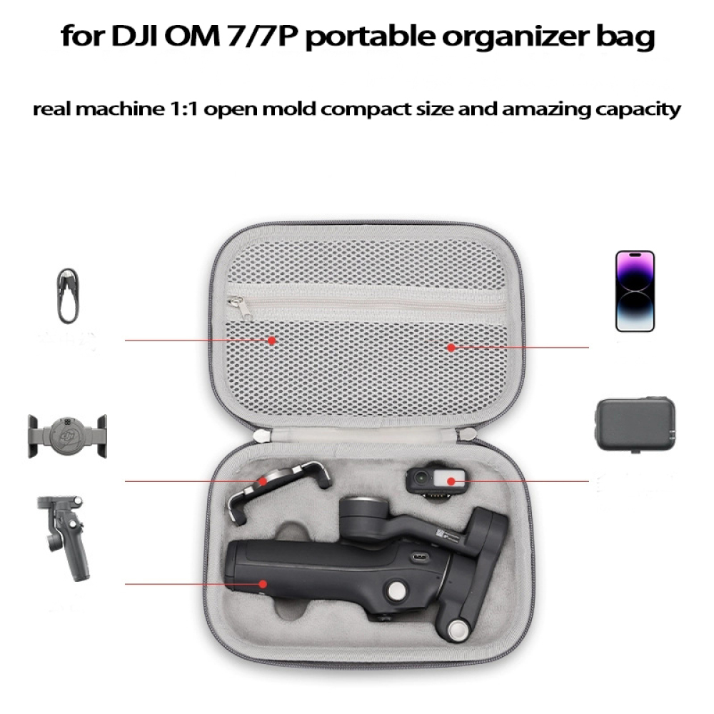 for Osmo Mobile 7P Case,Portab - Drone Gimbal Case ulasan dan harga